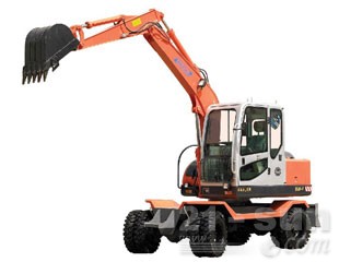 新源机械65W-8轮式挖掘机