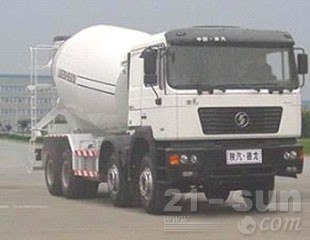 陕汽F2000 8×4混凝土搅拌运输车
