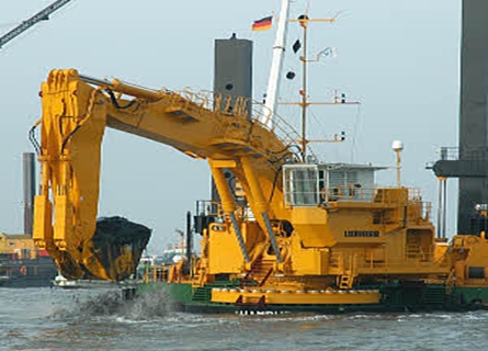 利勃海尔P995浮式挖掘机