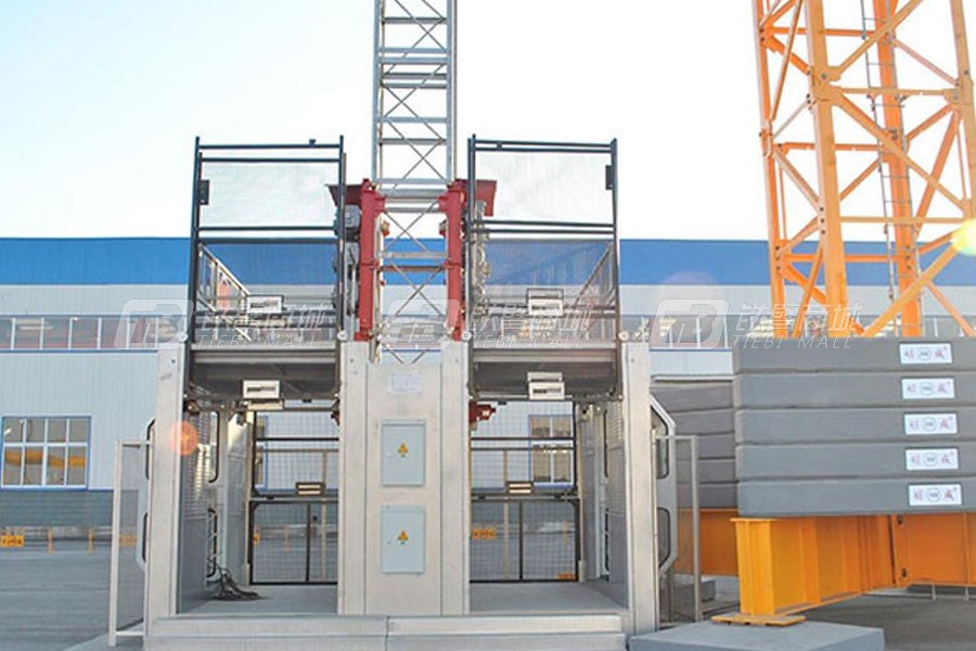 明威塔机800三驱变频施工升降机