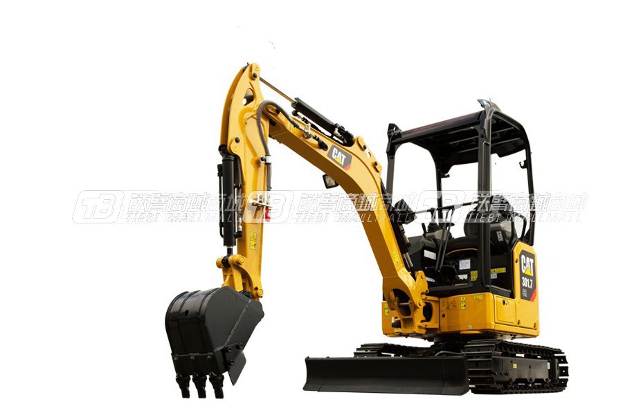 卡特彼勒新一代CAT®301.7 CR小型液压挖掘机