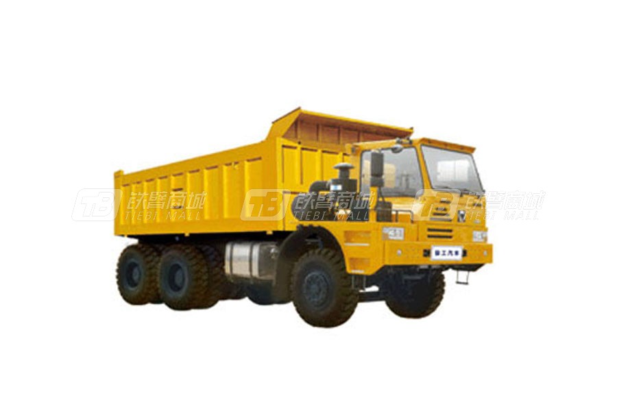 徐工TNW111R偏置驾驶室平台6X6矿用自卸车65吨