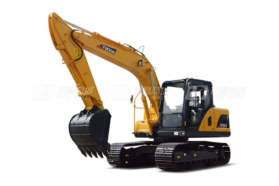 玉柴YC135-9履帶挖掘機
