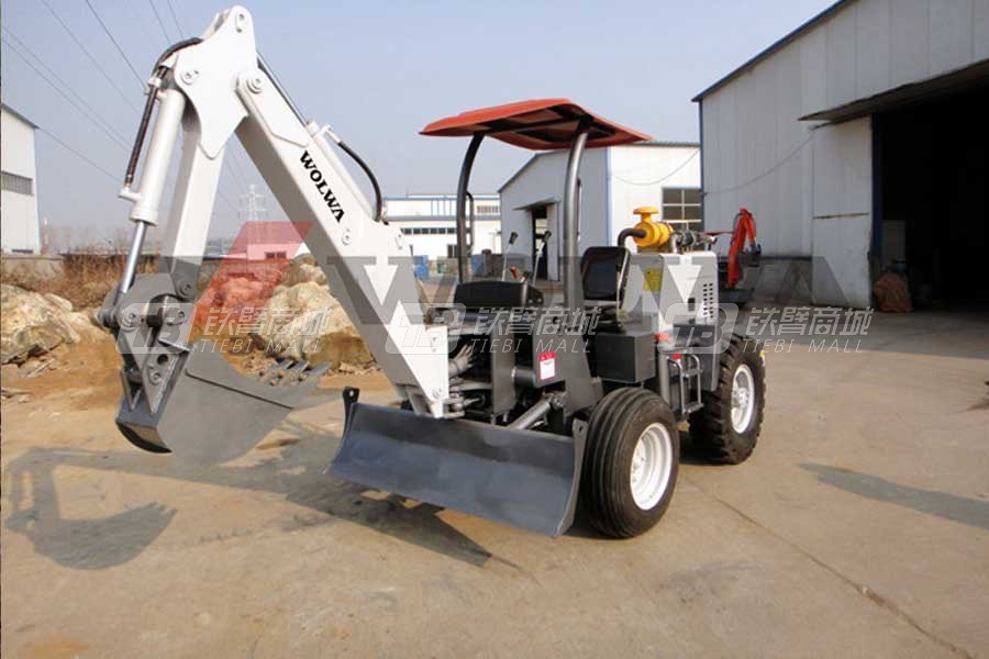 沃尔华DLS818-9A农用轮式挖掘机