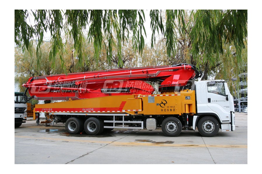 青岛科尼乐KNL5420THB 58X-6RZ重庆五十铃58米混凝土泵车