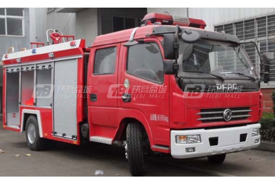 江特东风多利卡3.5吨水罐泡沫消防车