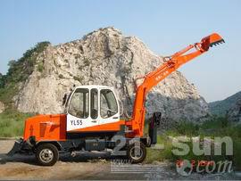 杭州永林YL55轮式挖掘机