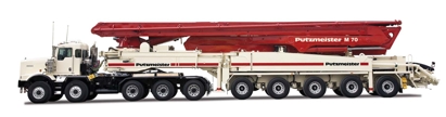 普茨迈斯特M70-5混凝土泵车