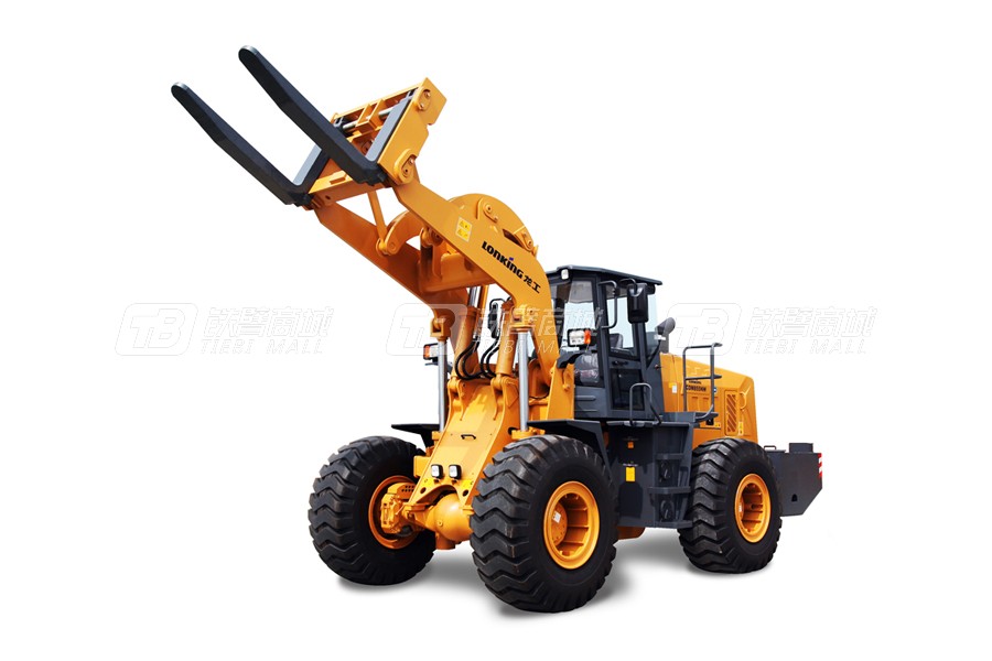 龙工CDM855NW石料叉装机