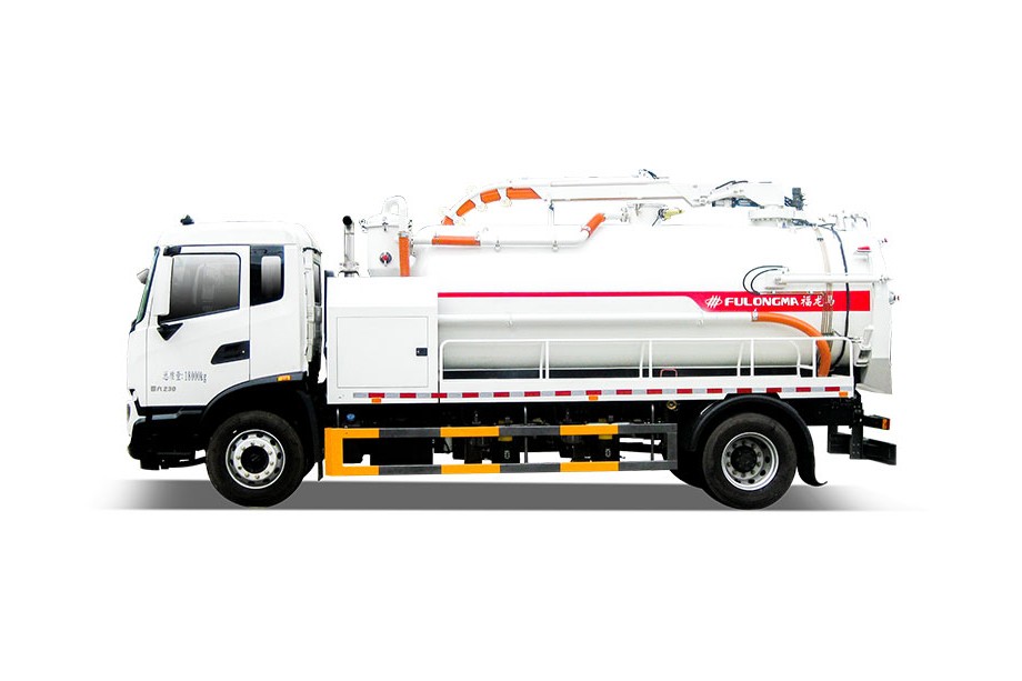 福龙马FLM5180GXWDF6吸污车