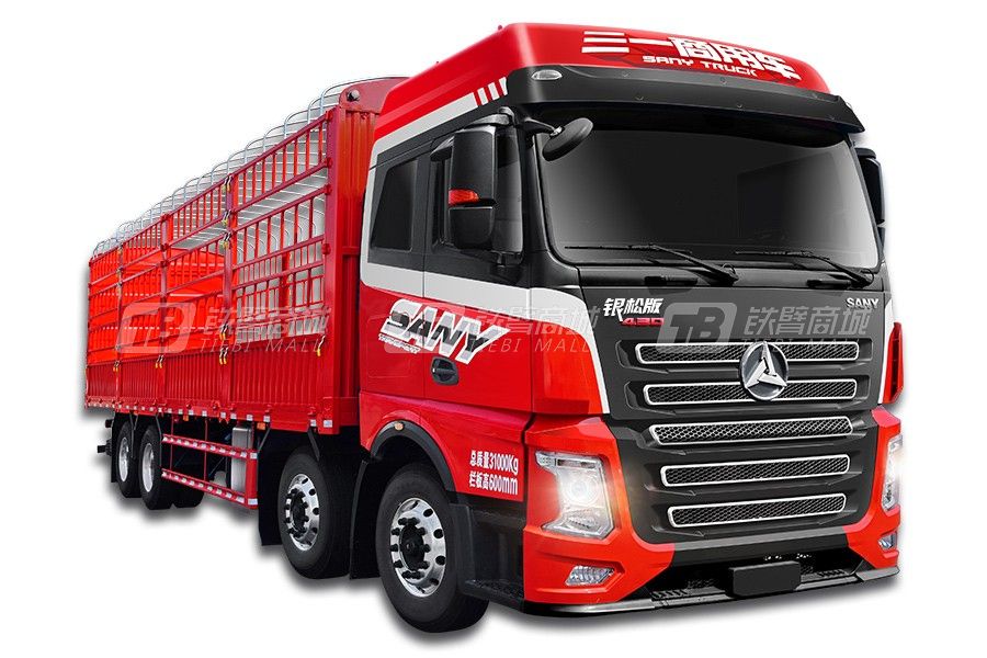 三一银松版460 8x4 460马力大型载货车