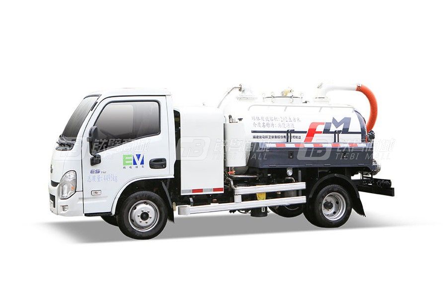 福龙马FLM5040GXENJBEV纯电动吸粪车