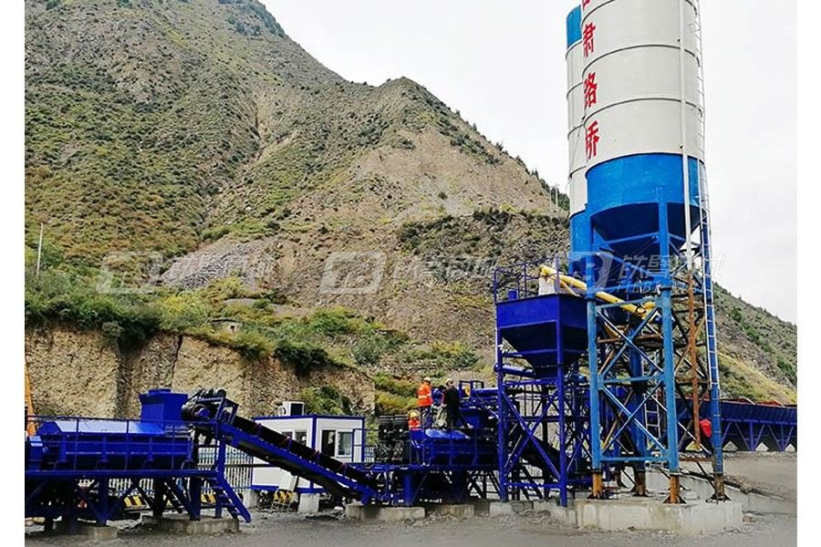 山推建友WBZ800-3S稳定土拌合站